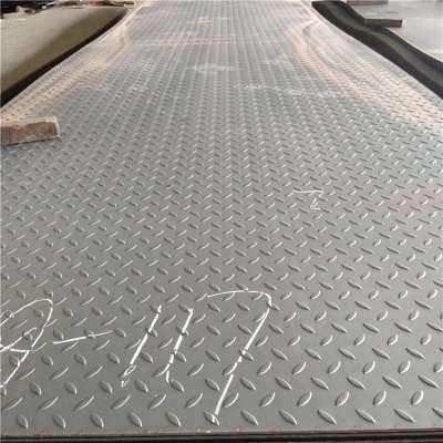 A36 SS400 MS teardrop checkered steel plate from china