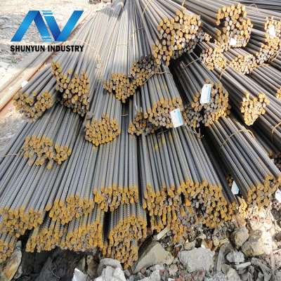 High tensile deformed steel rebar iron rods for building construction factory price