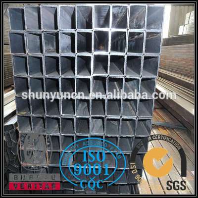 Mild steel pipe square/rectangular hollow section/ tube for construction