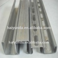 Galvanized steel unistrut channel/u channel/c channel